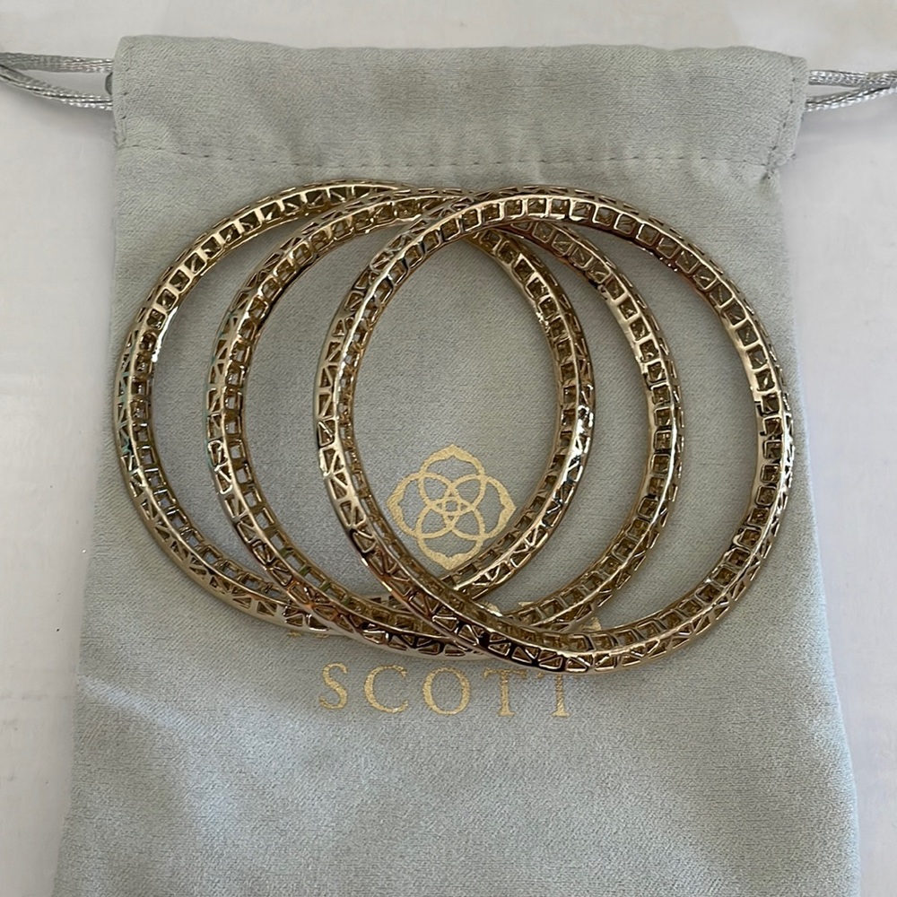 Kendra Scott 3 Filigree Bracelets